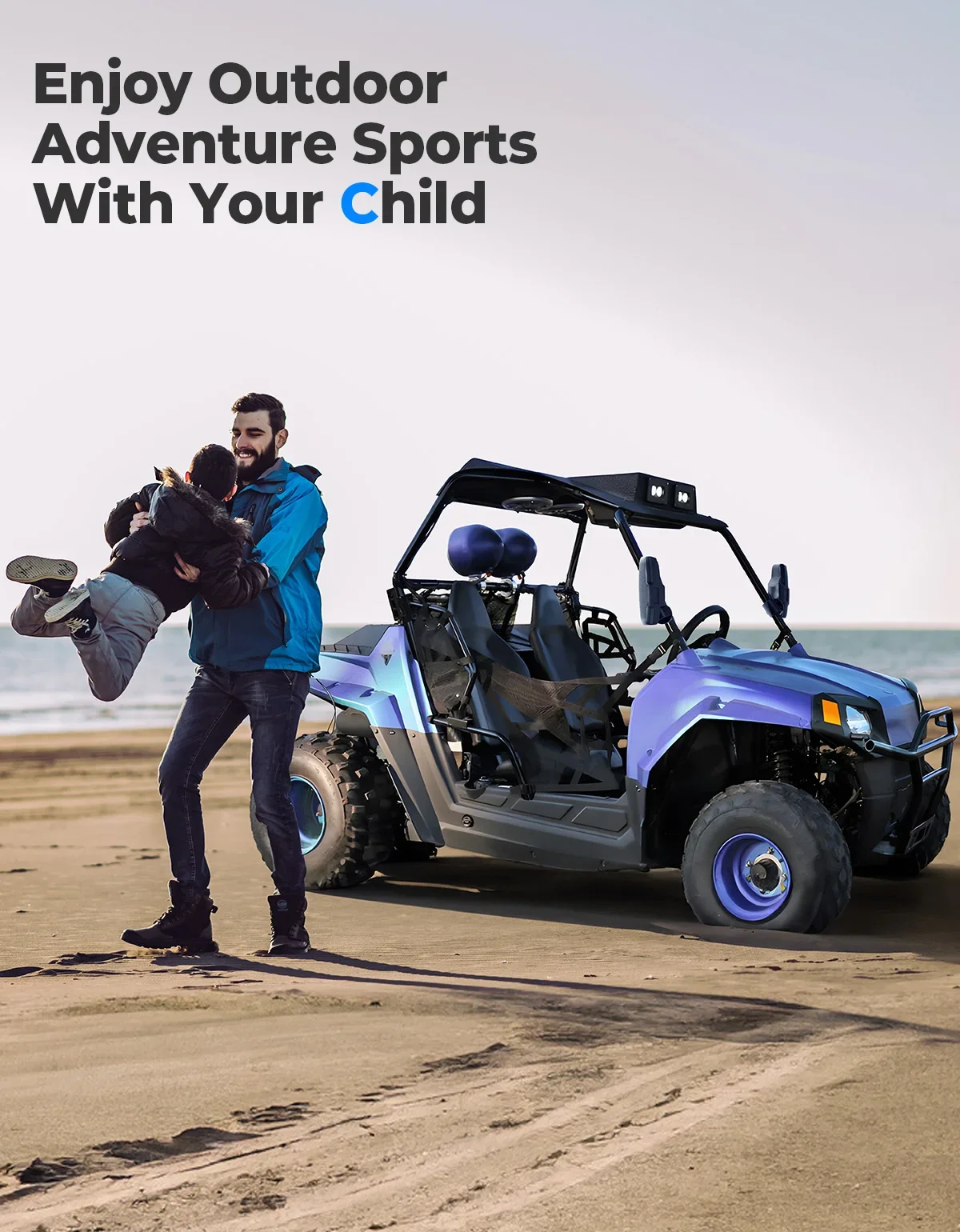 Боковые зеркала kemimoto mini youth utv подходят для рулонной клетки 0 - Фотография_3