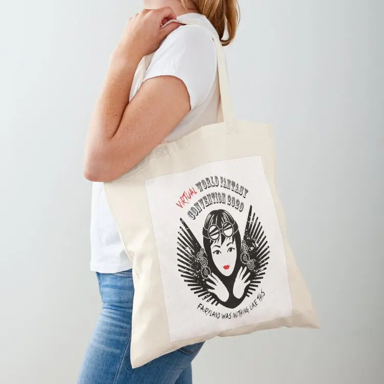 Большая сумка с логотипом virtual world fantasy 2020