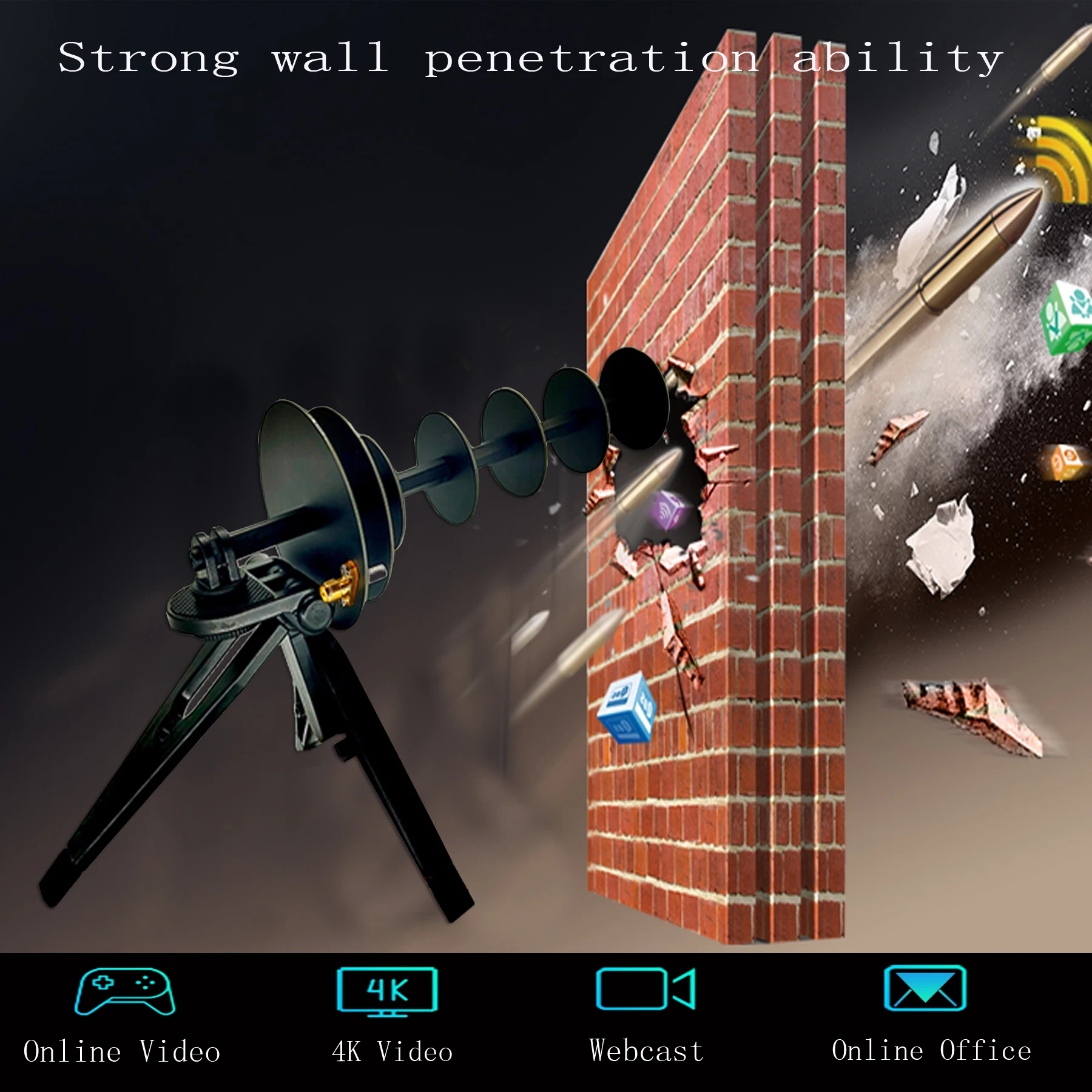 Усилитель сигнала wi-fi 14dbi - Фотография_6