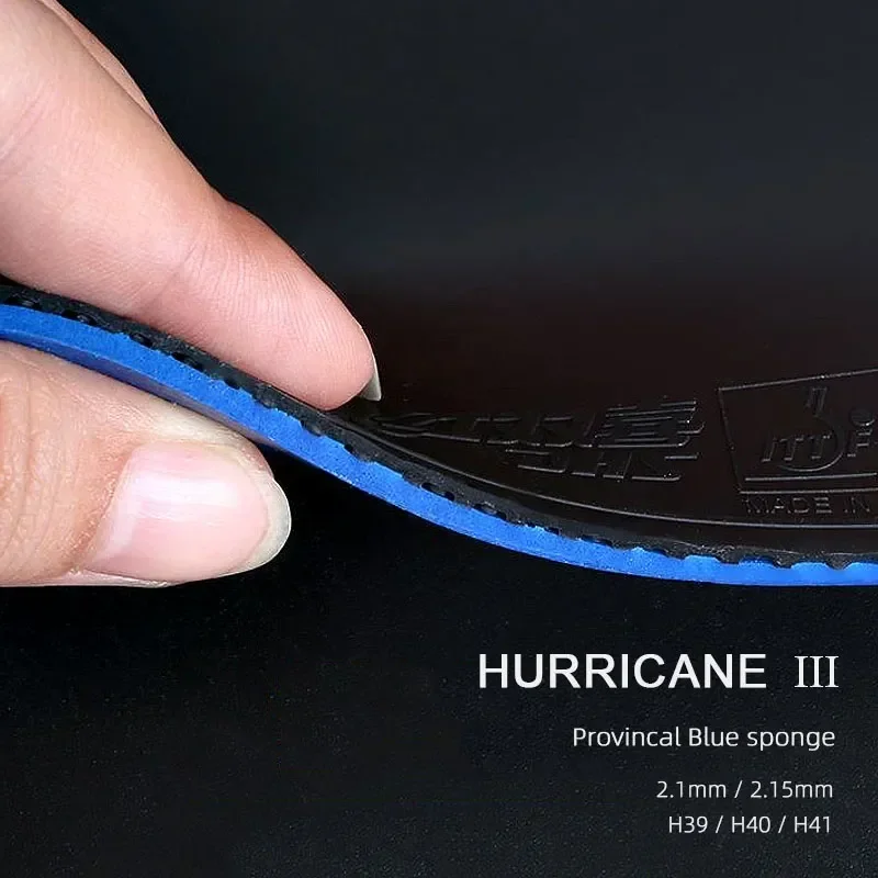 Dhs-hurricane 3 neo provincial накладка для настольного тенниса - Фотография_4