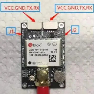 Zed-f9p-01b-01 отличная плата gnss