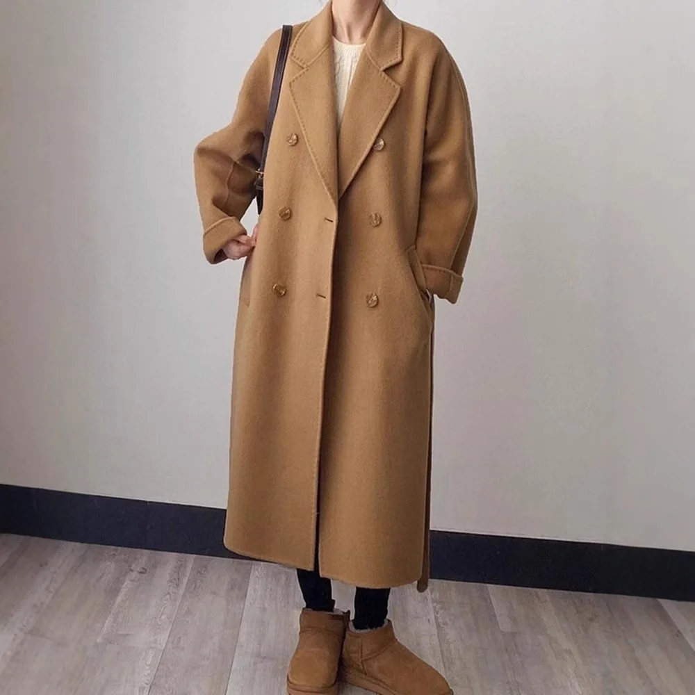 Года, корейское пальто из смесовой