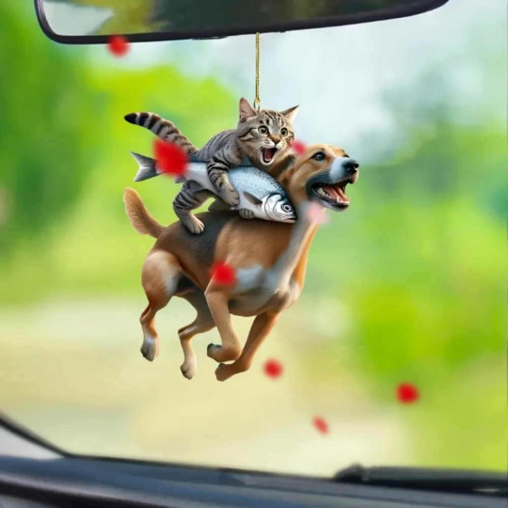 Забавный автомобильный кулон