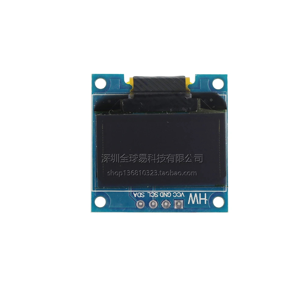 0,96-дюймовый oled ssd1306 белый/синий/желтый - Фотография_4