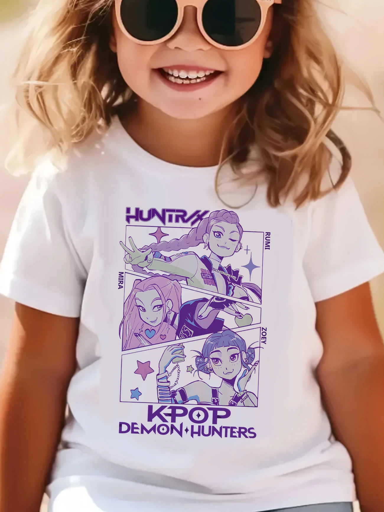 Детская футболка kpop demon hunters - Фотография_6