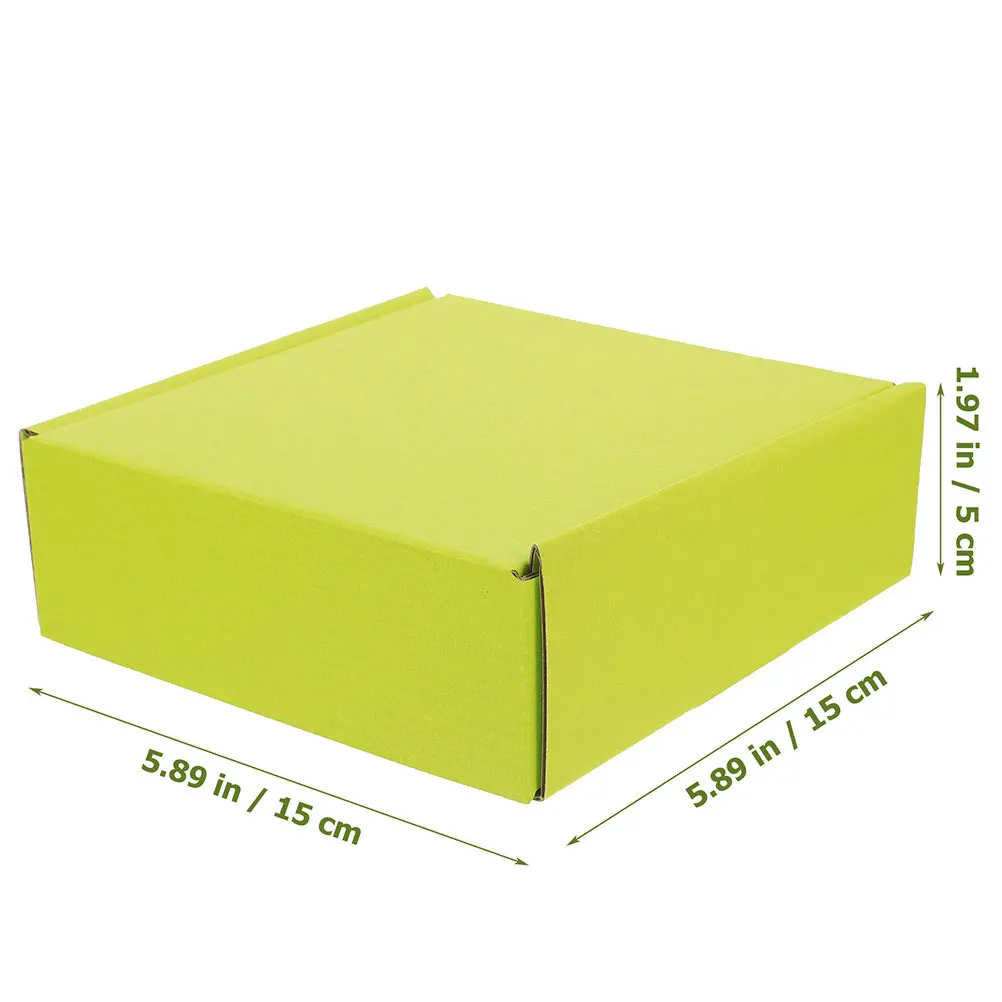 Красочные гофрированные упаковочные коробки для хранения доставки - Фотография_3