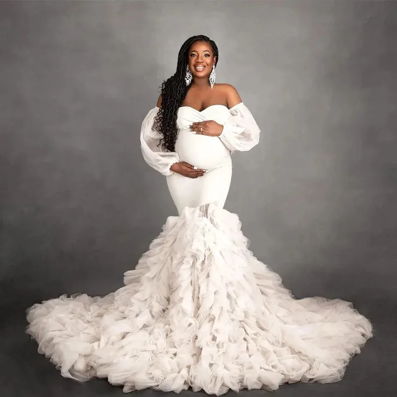 Платье для беременных «русалка» - Фотография_2