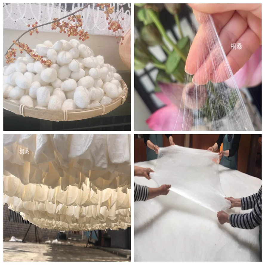 Шелковое одеяло ручной работы tongxiang - Фотография_3