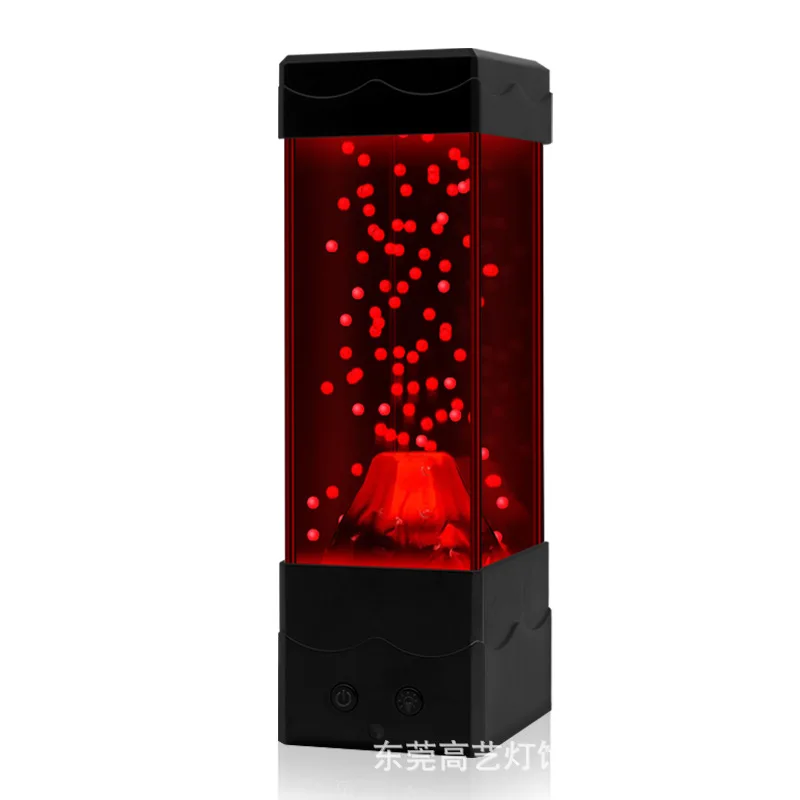 Светодиодный светильник из лавового вулкана - Фотография_6