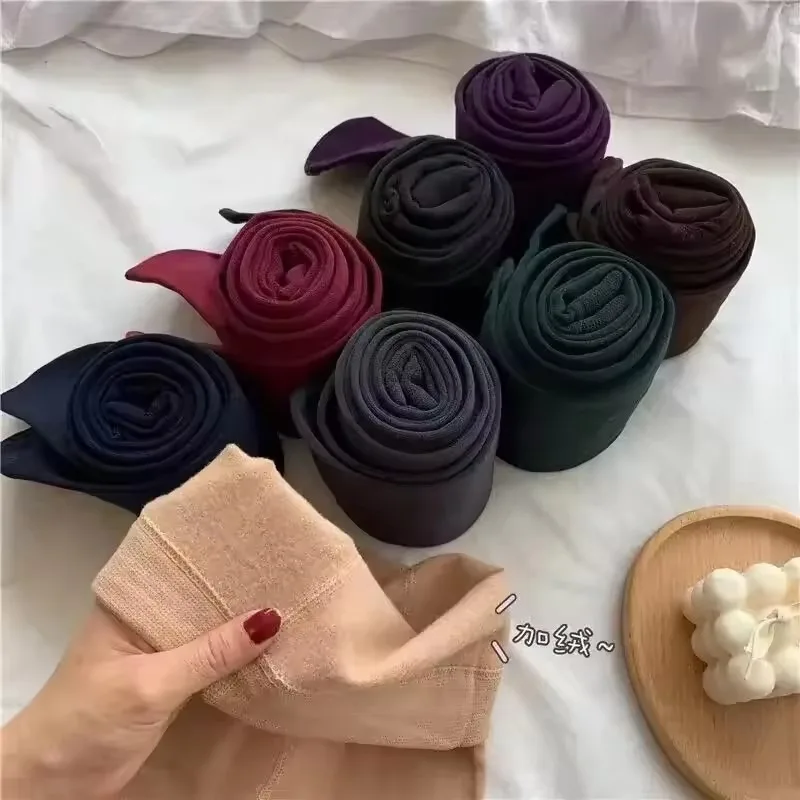 Красочные зимние леггинсы для женщин и девочек - Фотография_3