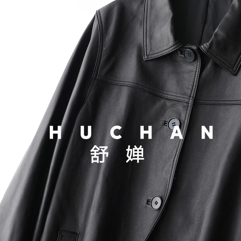 Женская куртка из овчины в стиле old money - Фотография_5