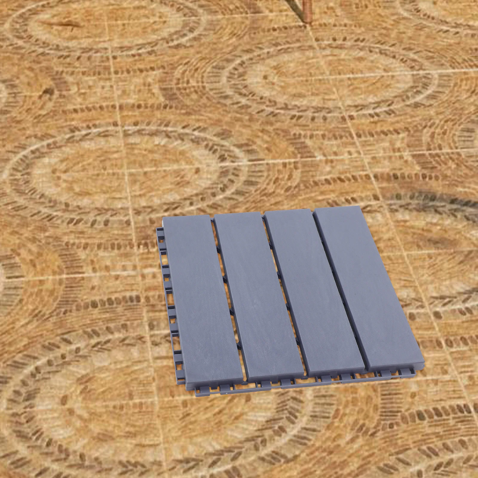 Блокирующая пластиковая палубная плитка - Фотография_4