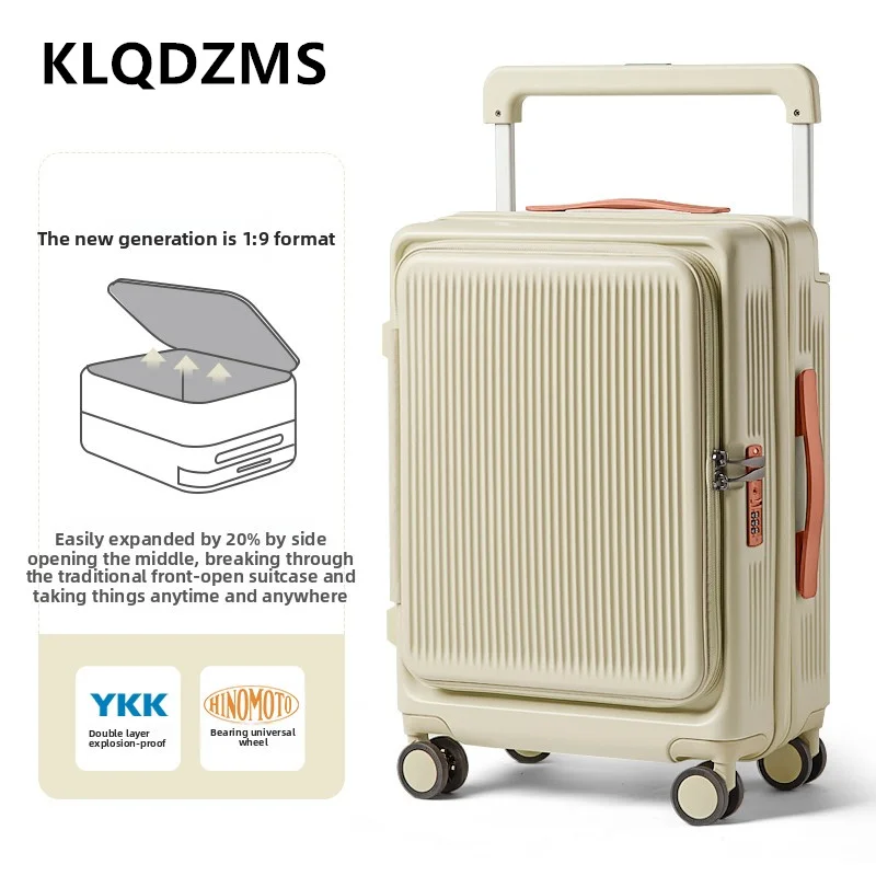 Klqdzms 20 "24-дюймовый чемодан для ноутбука с передним отверстием - Фотография_3
