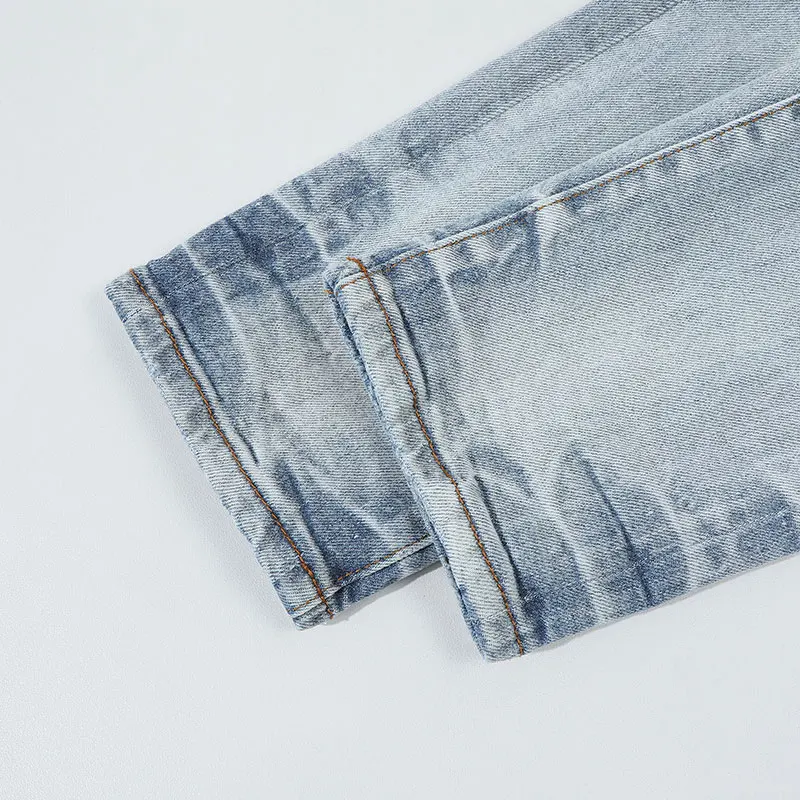 Street fashion men jeans retro - Фотография_5