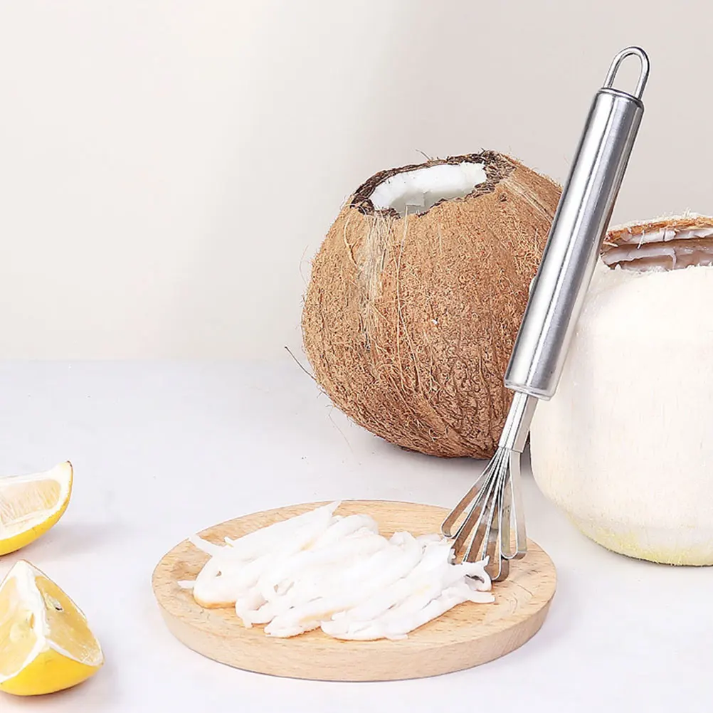 4pcs stainless steel coconut meat