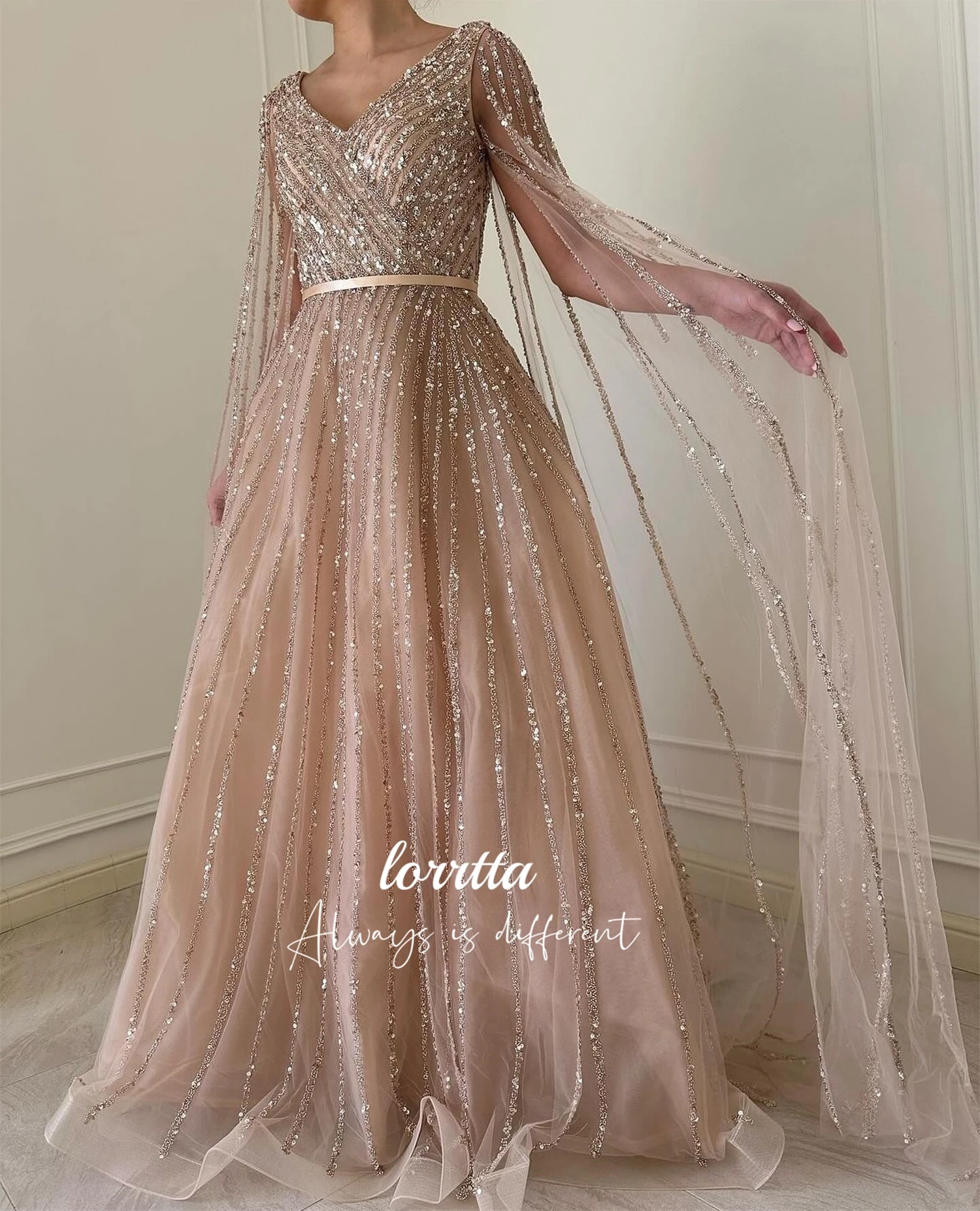 Lorrtta robe вечернее платье женское - Фотография_3