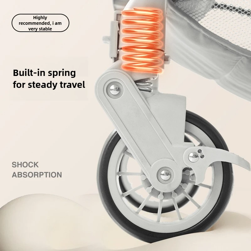 Новая модернизированная коляска с двусторонней тележкой с высоким обзором - Фотография_4