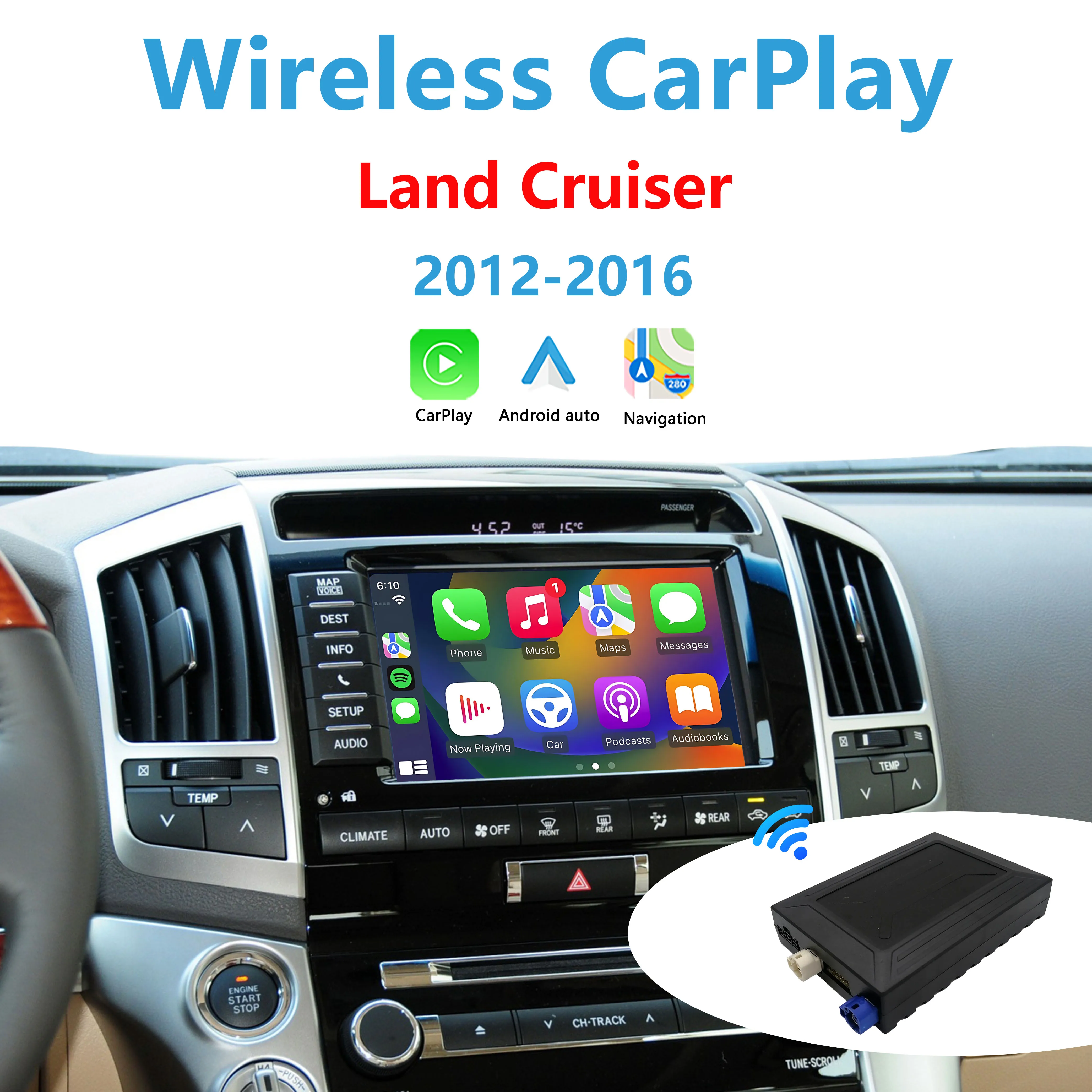 Apple carplay для toyota land cruiser