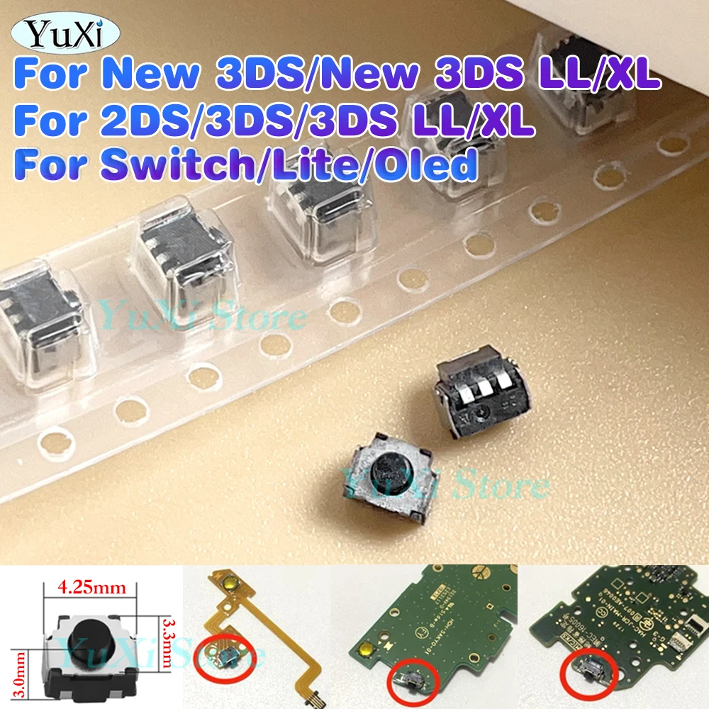 Кнопка l r для нового 3ds 2ds левый