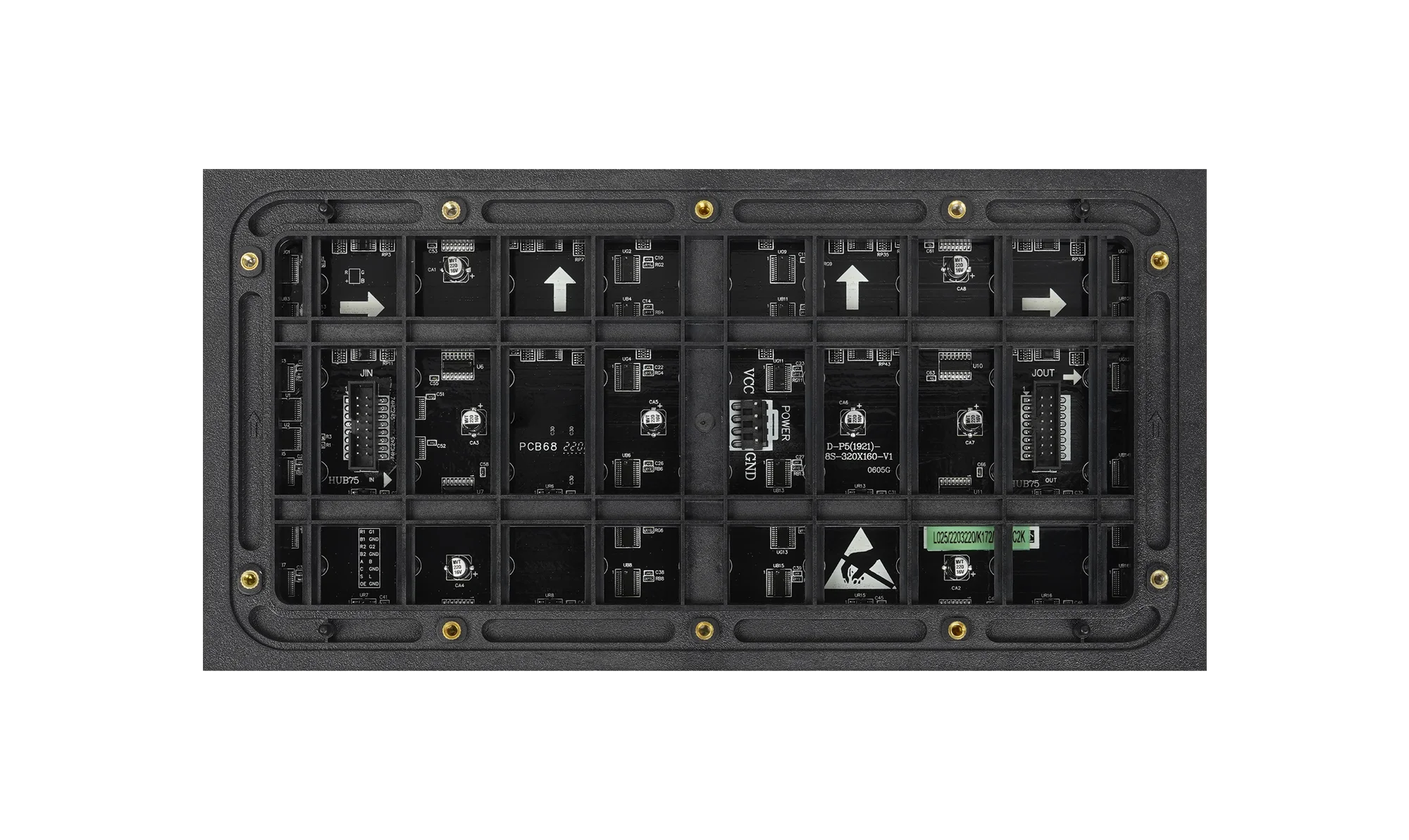 Модуль светодиодного дисплея высокой яркости p5 320x160 мм - Фотография_3