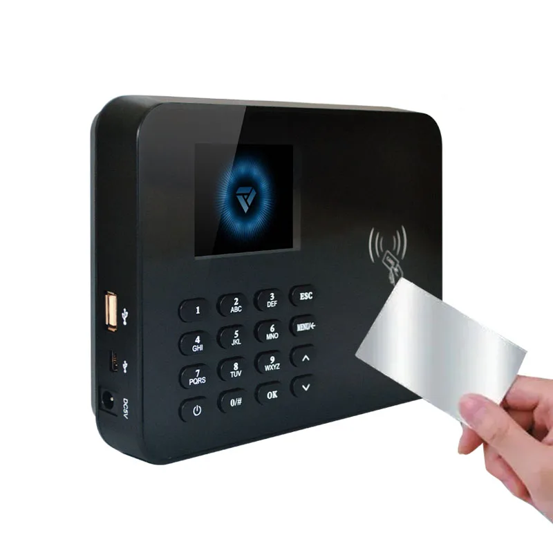 2. система контроля посещаемости карт tcp/ip rfid с цветным жк-дисплеем