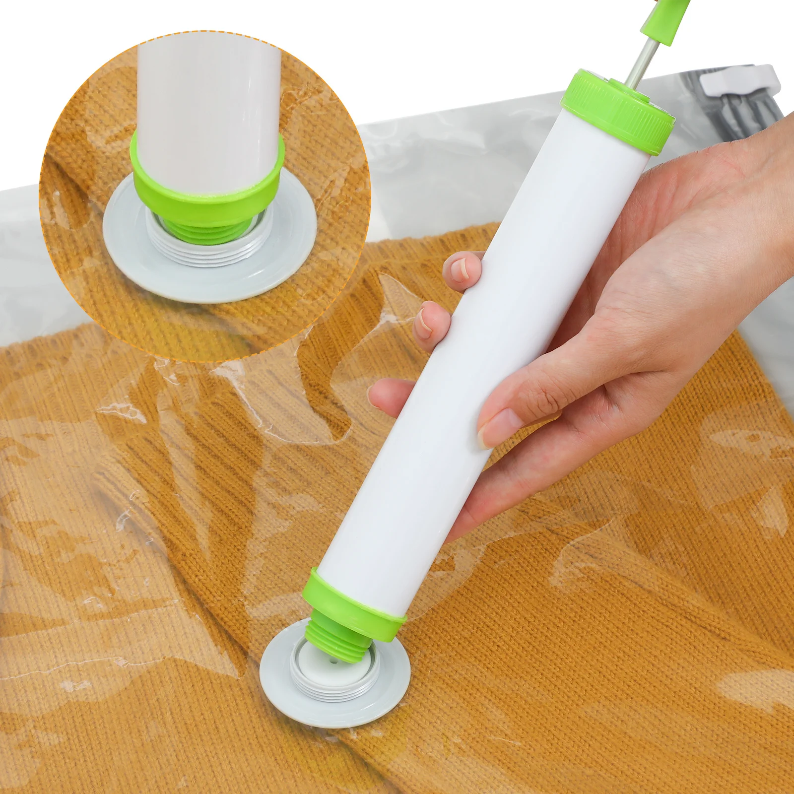 Насос для дефляции воздуха из твердого пластика - Фотография_5