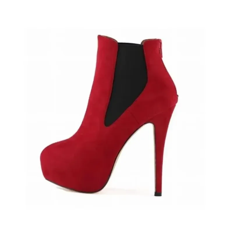 Женские короткие ботинки - Фотография_4