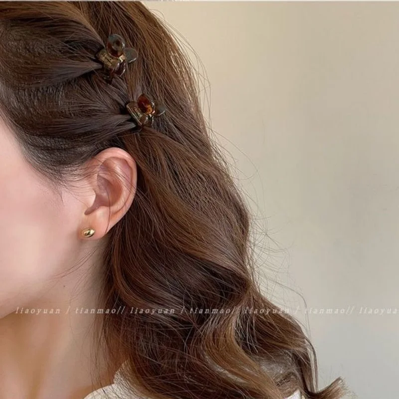 Мини-2 см, ацетатные маленькие заколки для волос - Фотография_2