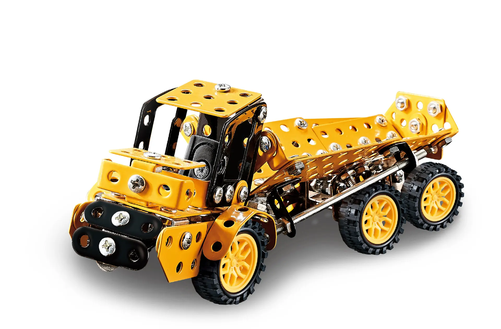 Модель поезда, металлические строительные блоки - Фотография_5