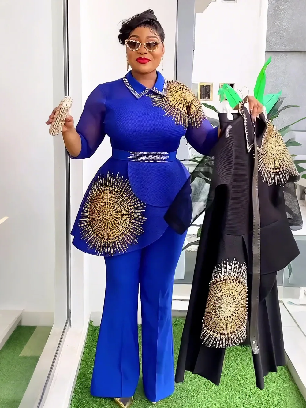 Горячая элегантная африканская одежда для женщин - Фотография_3