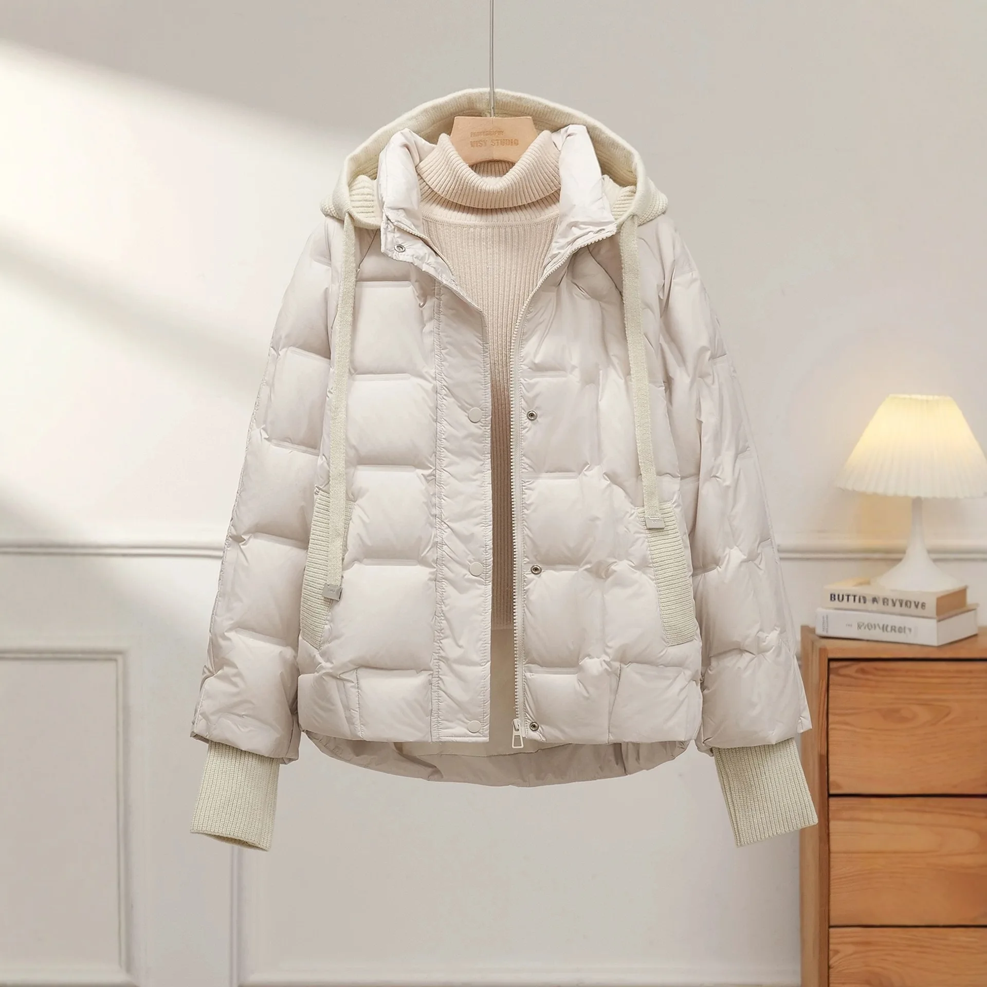 Года, осенне-зимнее женское теплое пуховое пальто - Фотография_2