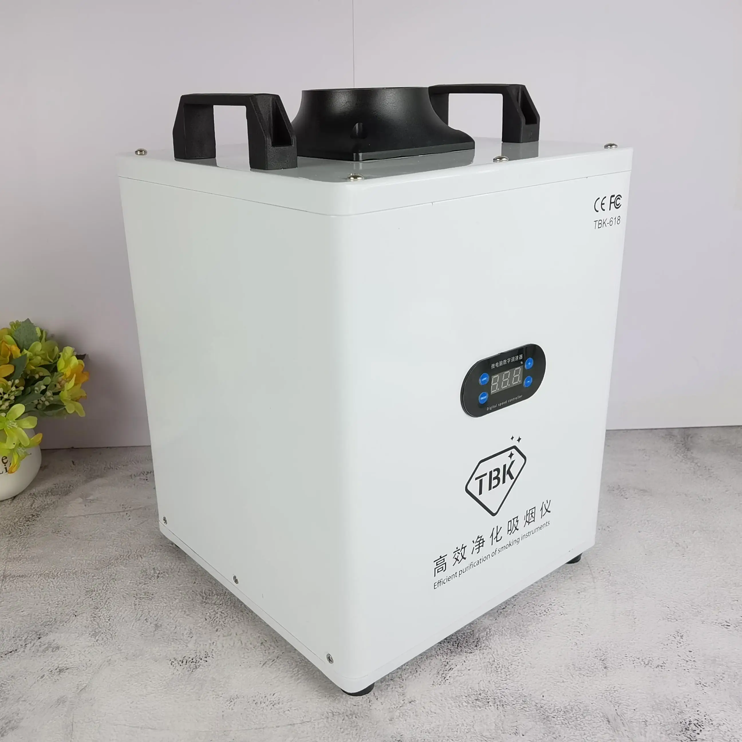 Tbk618, стеклянный лазерный сепаратор для очистки воздуха - Фотография_5