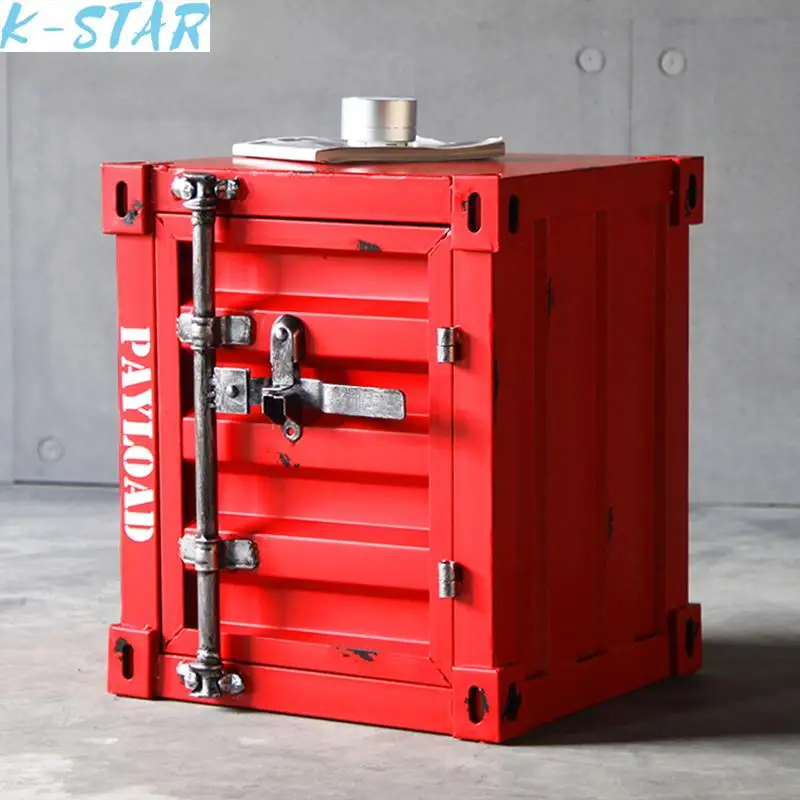 Искусственный прикроватный столик в стиле ретро для дивана