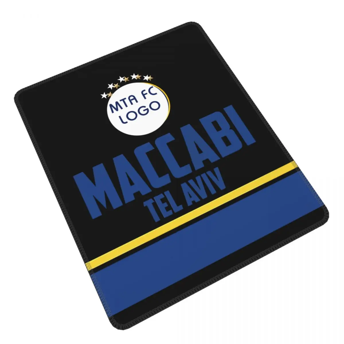 Коврик для мыши maccabi tel avв с нескользящей резиновой основой - Фотография_2
