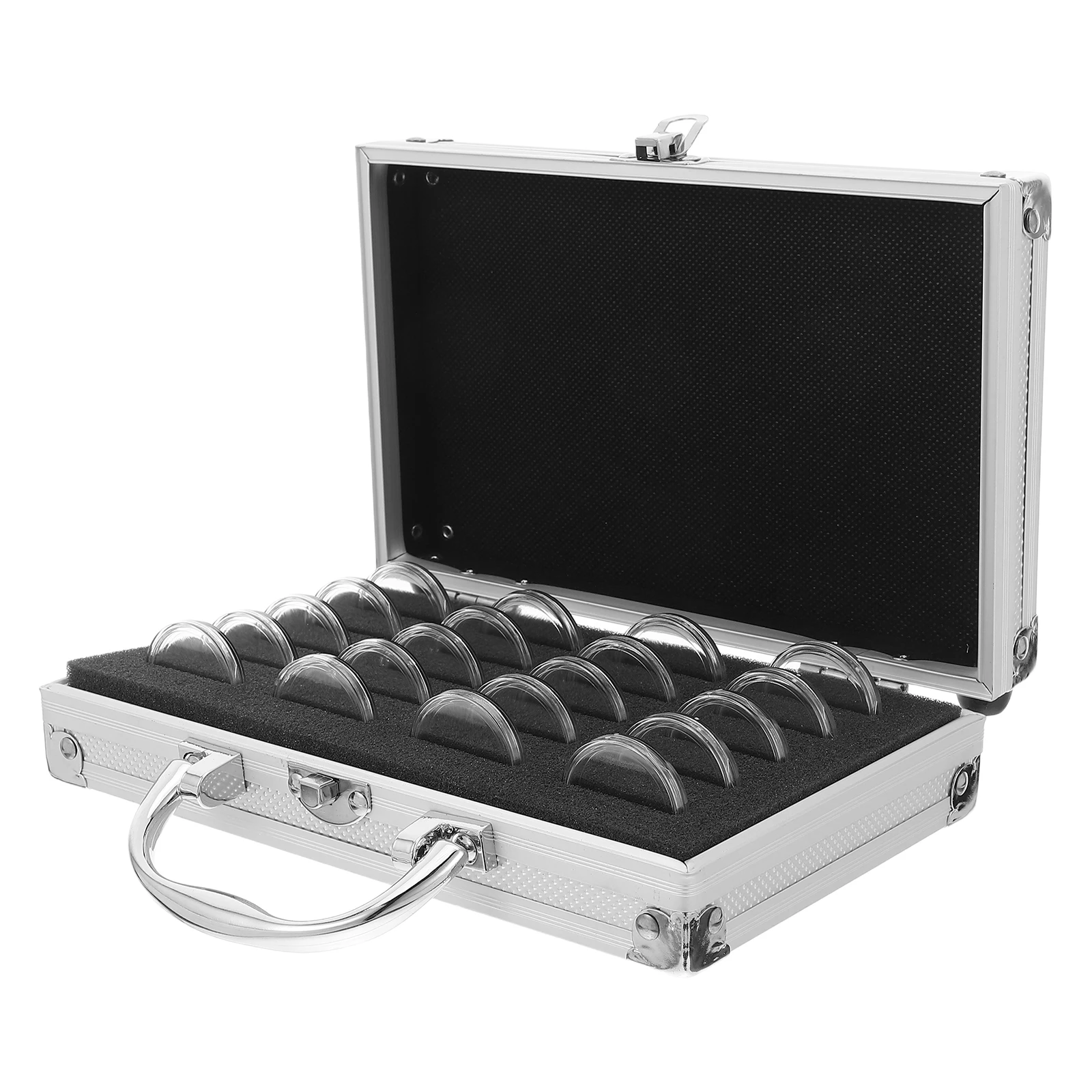 Coin collection box display holder