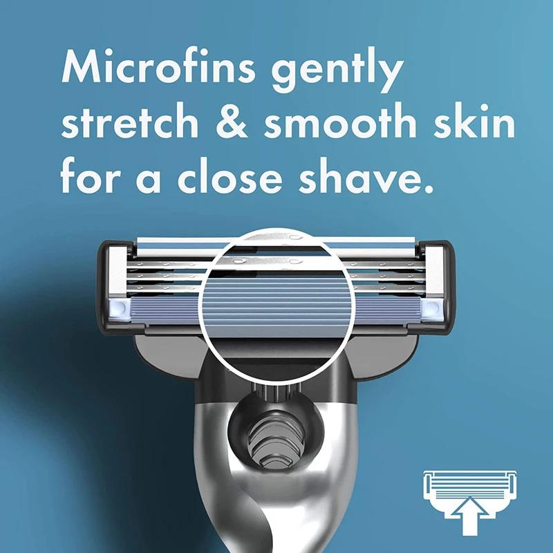 Оригинальная мужская ручная бритва gillette mach 3 - Фотография_5