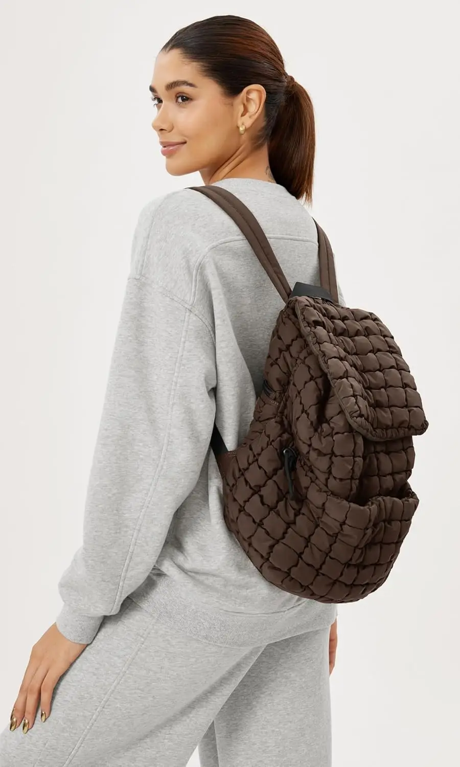 Женский стеганый рюкзак ododos 2.0 - Фотография_2