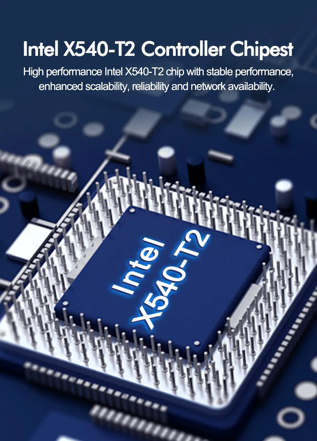 X540-t2 intel чипсет pcie x8 двойной - Фотография_4