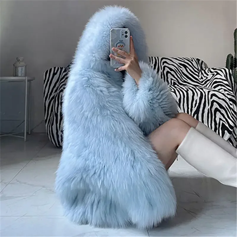 Куртки из искусственного меха для женщин - Фотография_2