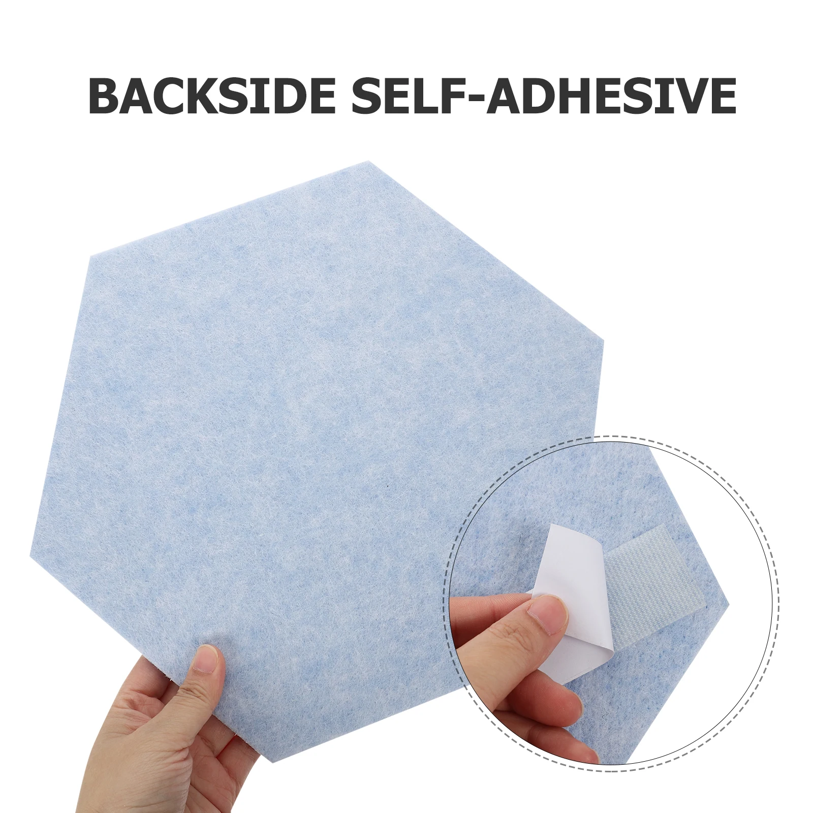 Шестиугольная наклейка на стену - Фотография_4