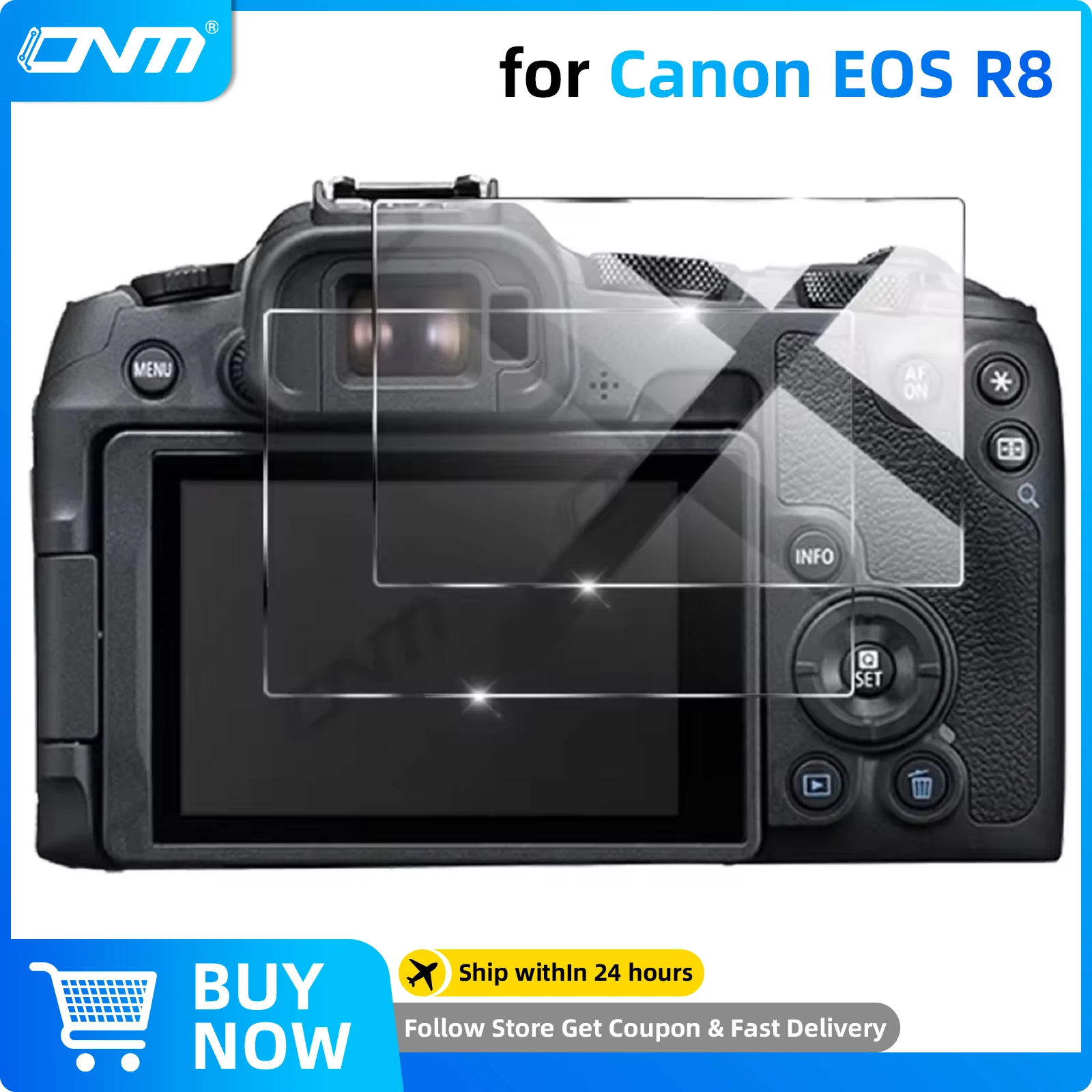 Закаленное стекло для canon eos