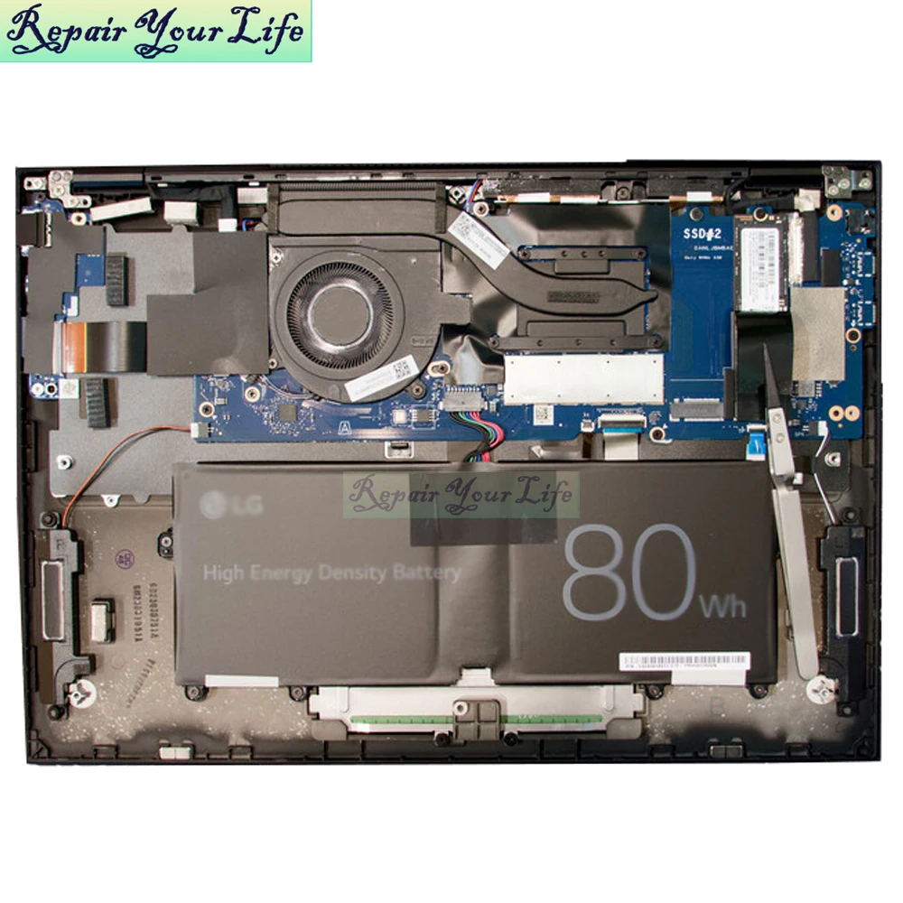 Вентилятор охлаждения процессора ноутбука для lg gram 16 2-в-1 16t90r g - Фотография_5