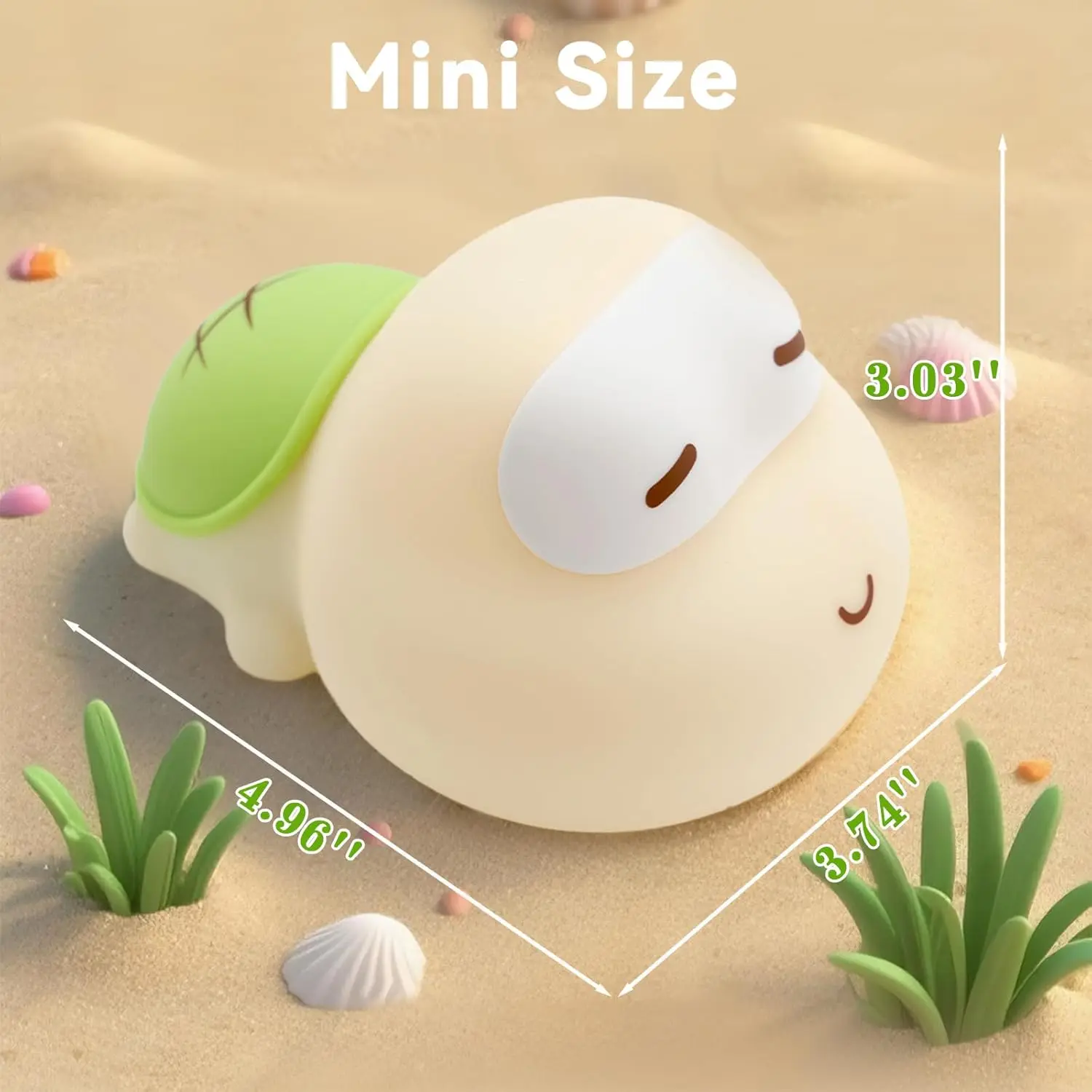 Детский ночник, перезаряжаемый черепаха - Фотография_3