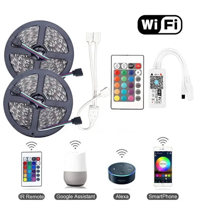 5m 10m 5050 rgb rgbw wi-fi светодиодная - Фотография_5