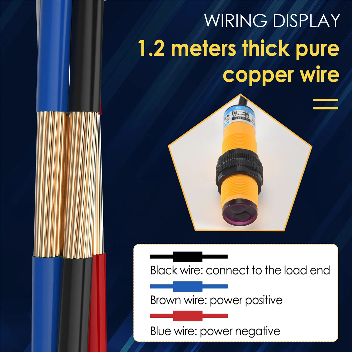 Babq dc 3-проводной 6-36 в pnp - Фотография_6