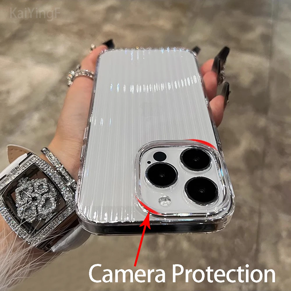 Прозрачный чехол для телефона для iphone 16 - Фотография_3