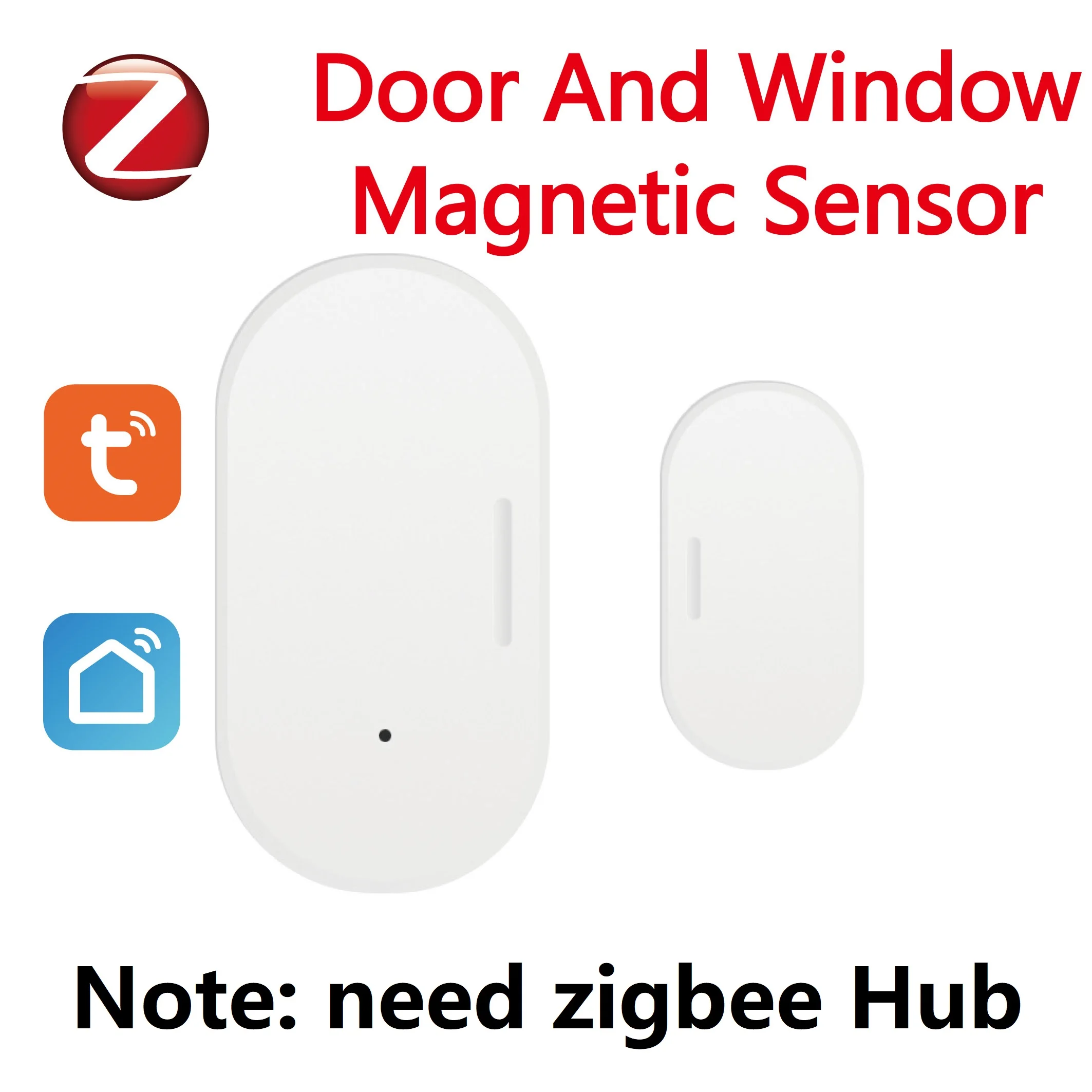 Магнитный датчик двери и окна tuya zigbee