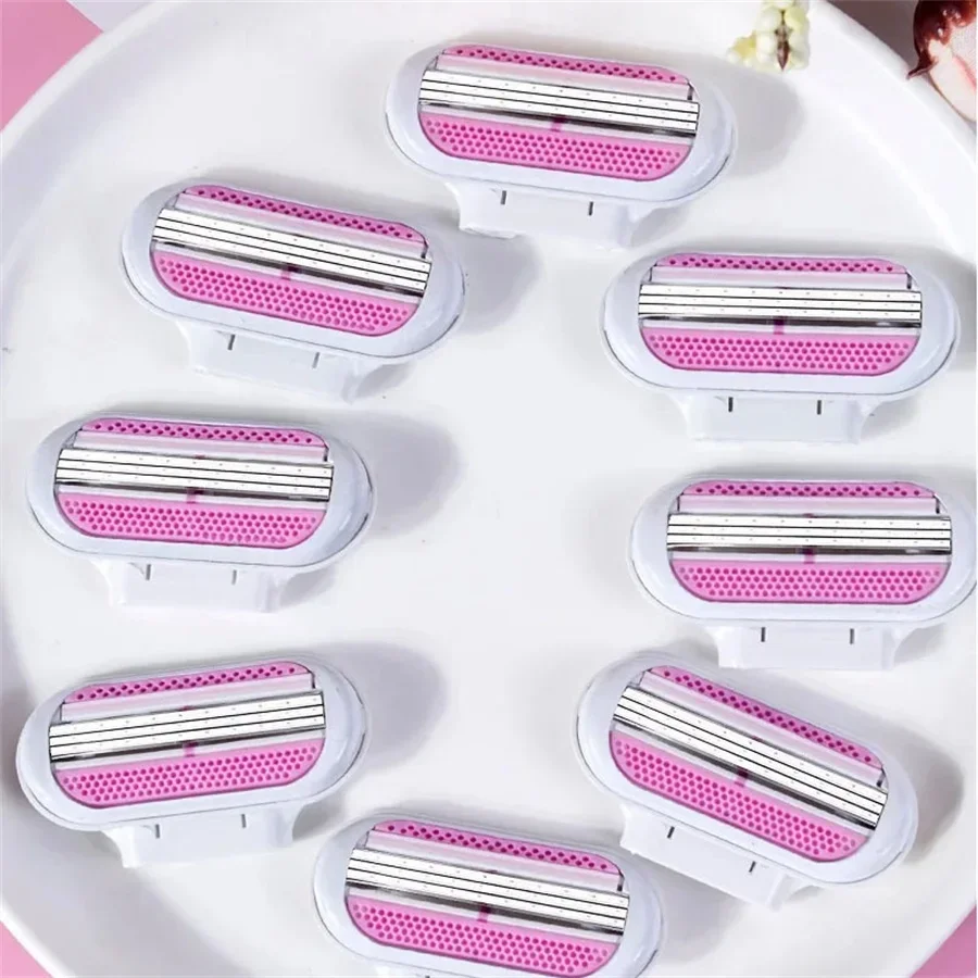 (1 ручка + 4 лезвия) женские безопасные - Фотография_2