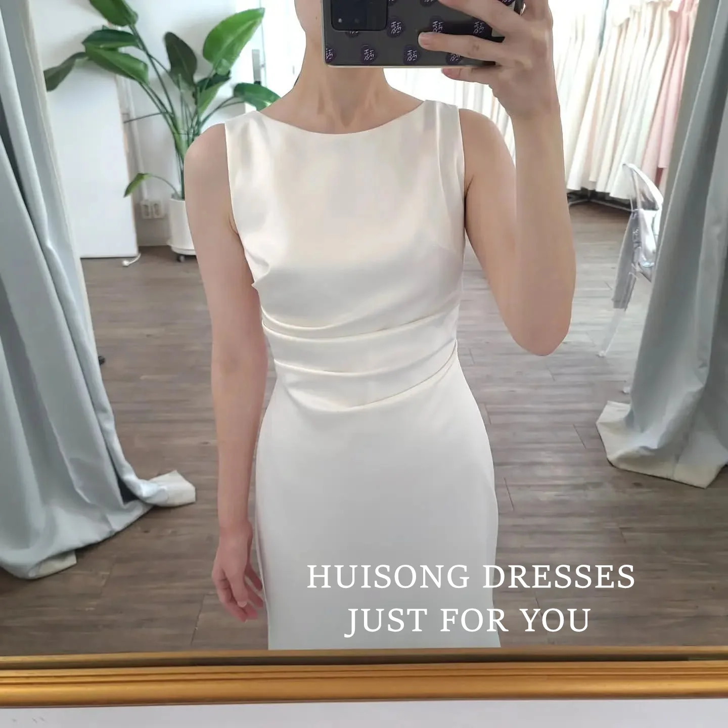 Huisong атласное корейское свадебное - Фотография_2