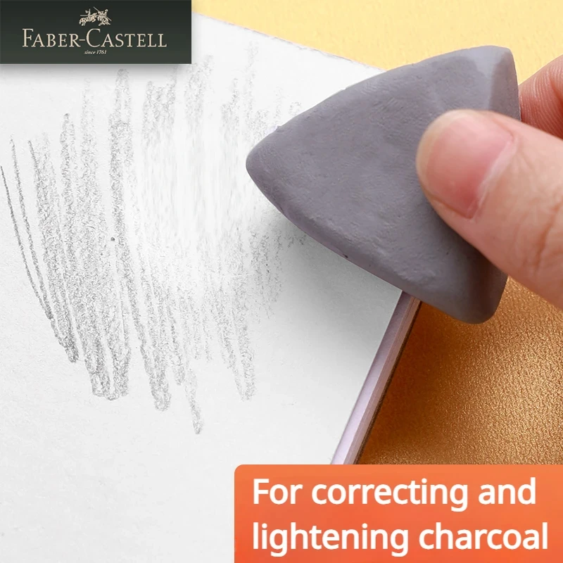 Faber-castell drawing art разминатые ластики для коррекции - Фотография_5